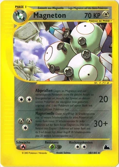 Pokémon-Karte Magneton 020/144