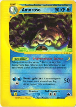 Pokémon-Karte Amoroso 023/144