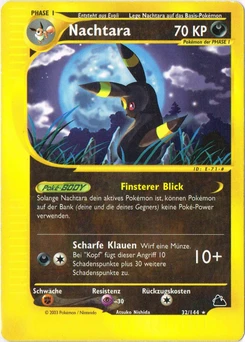 Pokémon-Karte Nachtara 032/144