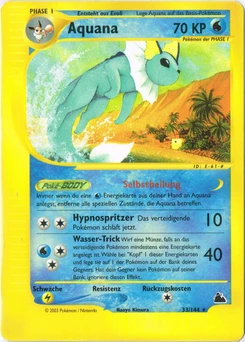 Pokémon-Karte Aquana 033/144