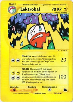 Pokémon-Karte Lektrobal 036/144