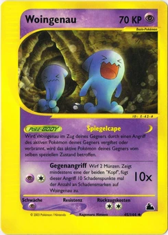 Pokémon-Karte Woingenau 045/144