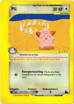 Pokémon-Karte Pii 048/144