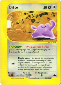 Pokémon-Karte Ditto 051/144