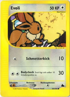 Pokémon-Karte Evoli 054/144