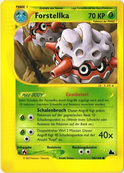Pokémon-Karte Forstellka 056/144