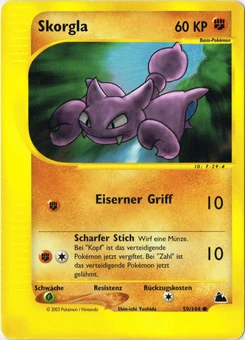 Pokémon-Karte Skorgla 059/144