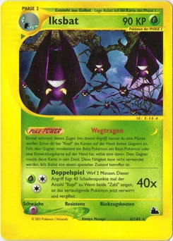 Pokémon-Karte Iksbat 006/144