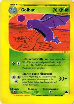 Pokémon-Karte Golbat 060/144