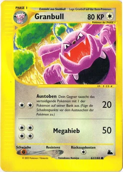 Pokémon-Karte Granbull 061/144