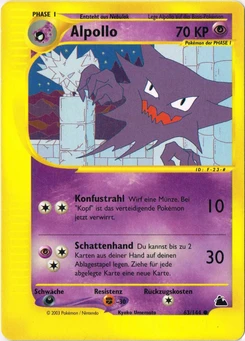 Pokémon-Karte Alpollo 063/144