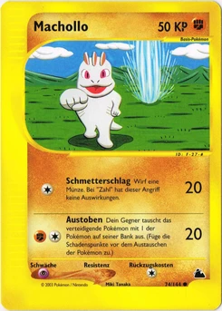 Pokémon-Karte Machollo 074/144