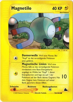 Pokémon-Karte Magnetilo 076/144