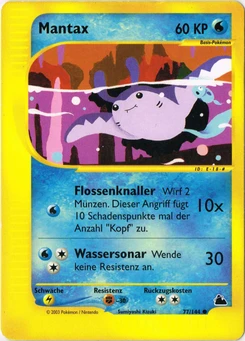 Pokémon-Karte Mantax 077/144