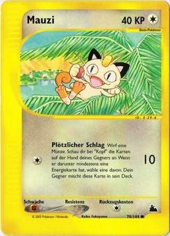 Pokémon-Karte Mauzi 078/144