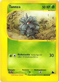 Pokémon-Karte Tannza 086/144