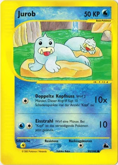 Pokémon-Karte Jurob 095/144