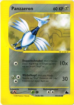 Pokémon-Karte Panzaeron 097/144