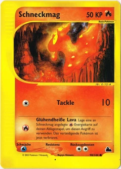Pokémon-Karte Schneckmag 098/144