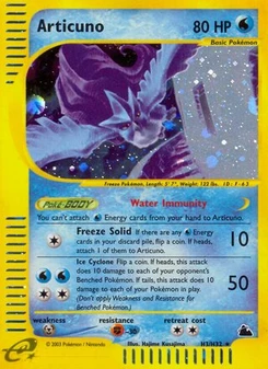 Pokémon-Karte Arktos H03