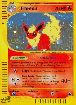Pokémon-Karte Flamara H07