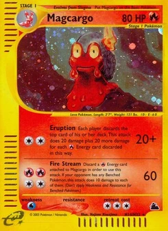 Pokémon-Karte Magcargo H16