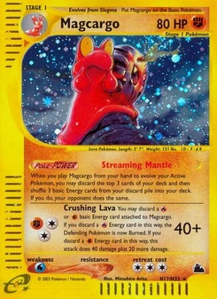 Pokémon-Karte Magcargo H17