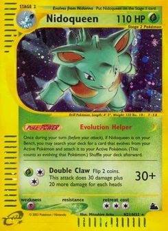Pokémon-Karte Nidoqueen H21