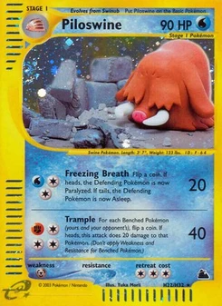 Pokémon-Karte Keifel H22