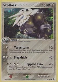 Pokémon-Karte Stolloss 001/109