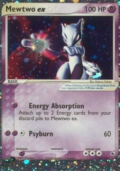 Pokémon-Karte Mewtu ex 101/109