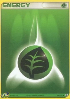 Pokémon-Karte Pflanzenenergie 104/109
