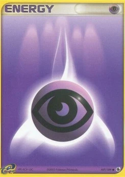 Pokémon-Karte Psychoenergie 107/109