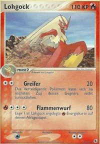 Pokémon-Karte Lohgock 015/109