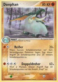 Pokémon-Karte Donphan 017/109