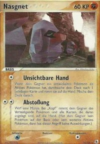 Pokémon-Karte Nasgnet 018/109