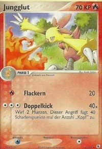 Pokémon-Karte Jungglut 027/109