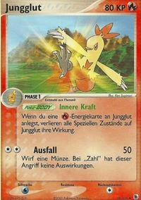 Pokémon-Karte Jungglut 028/109