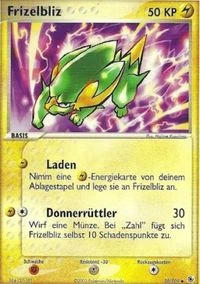 Pokémon-Karte Frizelbliz 030/109