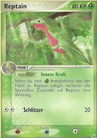 Pokémon-Karte Reptain 032/109