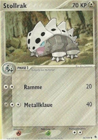 Pokémon-Karte Stollrak 036/109