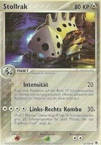 Pokémon-Karte Stollrak 037/109
