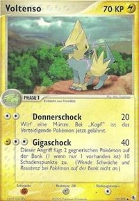Pokémon-Karte Voltenso 039/109