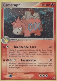 Pokémon-Karte Camerupt 004/109