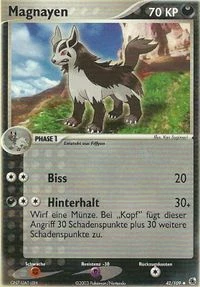 Pokémon-Karte Magnayen 042/109
