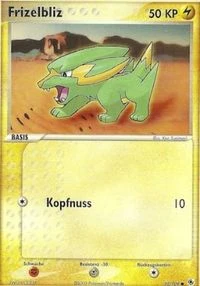 Pokémon-Karte Frizelbliz 052/109