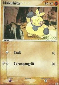 Pokémon-Karte Makuhita 056/109