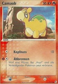 Pokémon-Karte Camaub 061/109