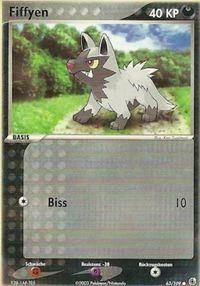 Pokémon-Karte Fiffyen 063/109