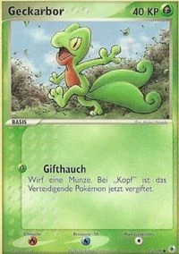 Pokémon-Karte Geckarbor 075/109